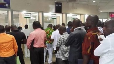 file d'attente dans une banque