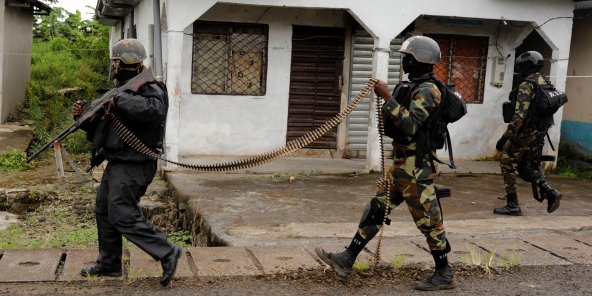 L’armée camerounaise sur le terrain de bataille