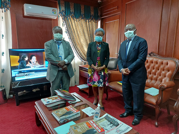 séance de travail pour le lancement des activités de lutte au niveau transfrontalier des pays de la CEMAC