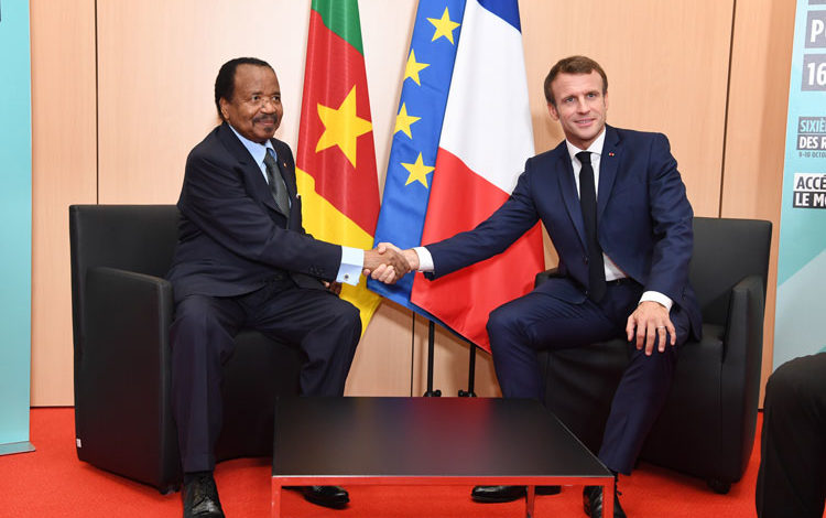 Paul BIYA et Emmanuel MACRON