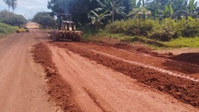 Le chantier de la boucle de la Lékié