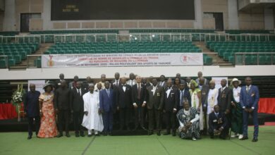 Cérémonie de remise des médailles aux employés de la Sabc au Paposy