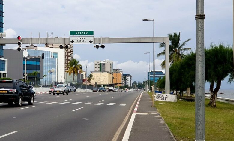 Une ruelle de Libreville