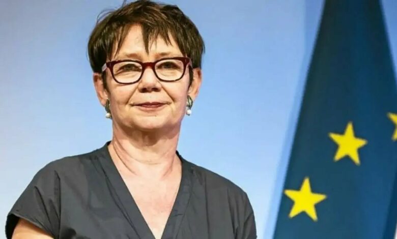 La présidente de la Banque européenne pour la reconstruction et le développement (BERD), Odile Renaud-Basso