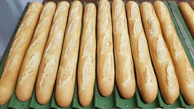 Les baguettes de pain