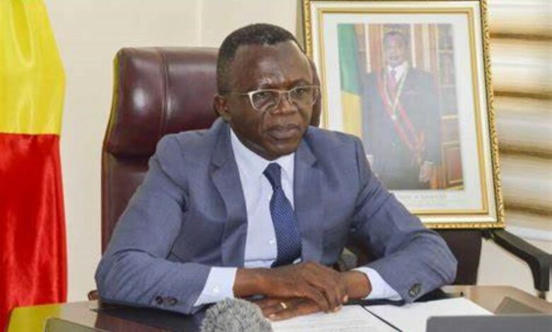 Ludovic Ngatse, ministre du Budget, des Comptes publics et du Portefeuille public du Congo.