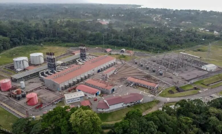 Centrale à gaz de Kribi