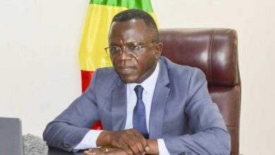 Ludovic Ngatse, le ministre du Budget, des Comptes publics et du Portefeuille public.