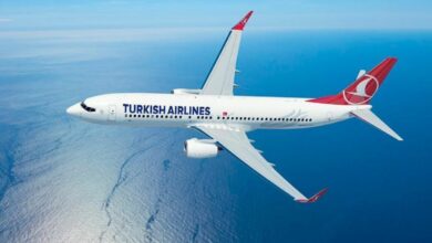 Turkish Airlines en plein vol