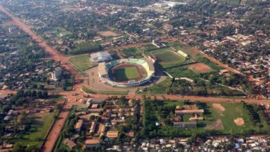 Une vue de Bangui