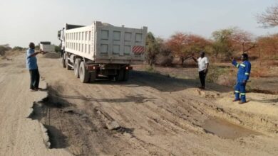 Chantier de la route Mora-Kousseri à l’Extrême Nord