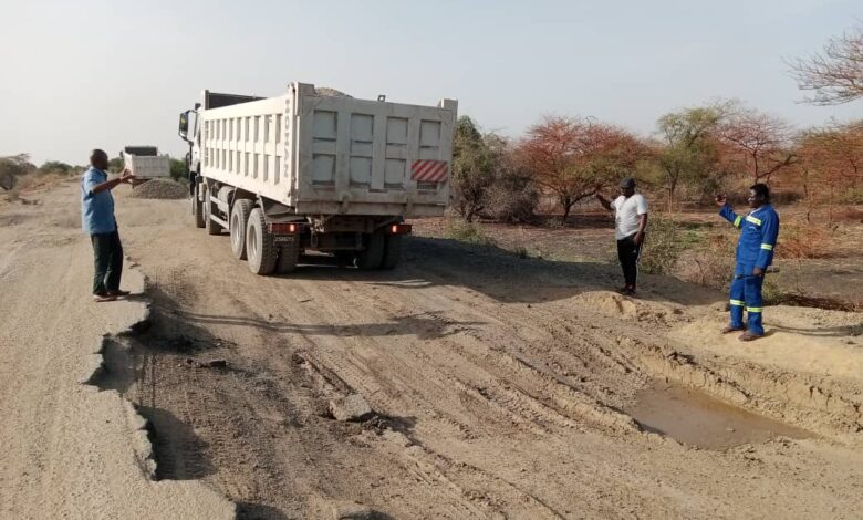 Chantier de la route Mora-Kousseri à l’Extrême Nord