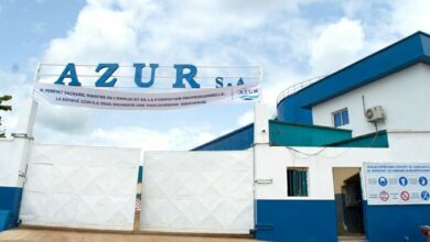Une usine de Azur.