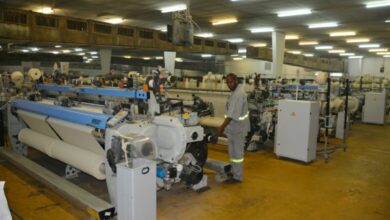 Usine de la Cicam au Cameroun.