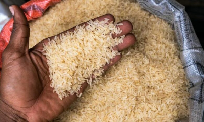 Riz produit localement